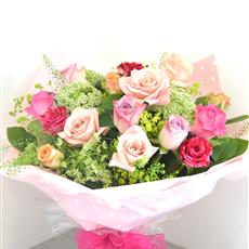 Country Rose Hand-tied