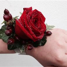 Red Rose  Wrist Corsage