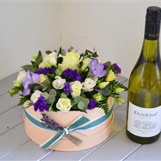 Scented Spring Hatbox with White Wine