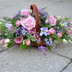 Country Flower Style Basket