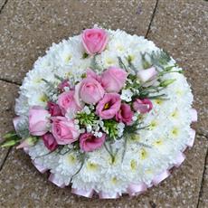 Classic Pink and White Posy
