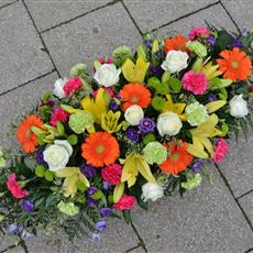 Vibrant Casket Spray 