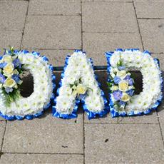 DAD Tribute Blue and White