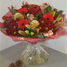 Christmas Sparkle Hand-tied 