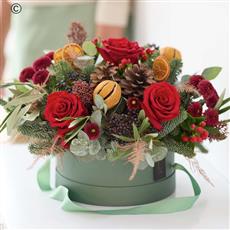 Classic Christmas Hatbox