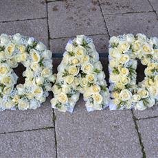 DAD White Roses