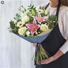 Pink Blush Winter Handtied 