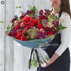 Ultimate Luxury Christmas Handtied Bouquet