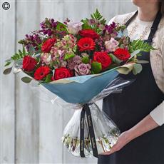 Christmas Tidings Hand Tied Bouquet