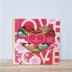 With Love Chocolate Hearts