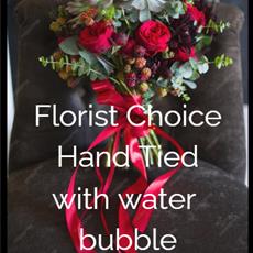 Florist Choice Hand Tied (with water bubble)