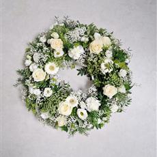 White Natural Wreath