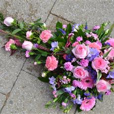 Pink and Lilac Spray